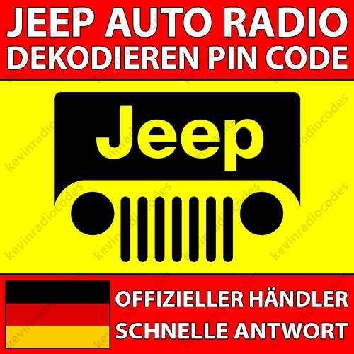 Jeep radio decoding pin - decoding,