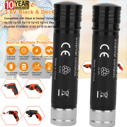 Pack 6ah ni mh - 2-pack, 3.6ah