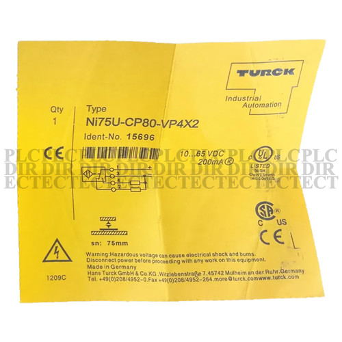 New turck ni75u cp80 - turck, ni75u-cp80-vp4x2