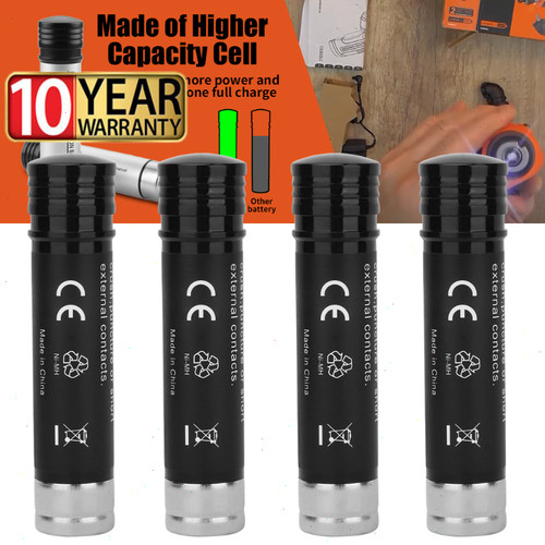 4pack 6ah for black - 3.6ah, &