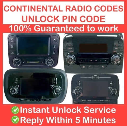 Codice sblocco radio - sblocco, fiat