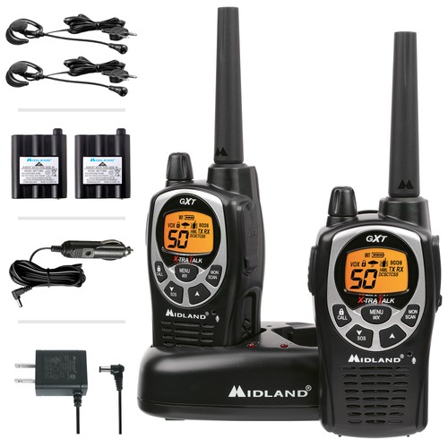 Midland gxt1000vp4 gmrs walkie - midland,