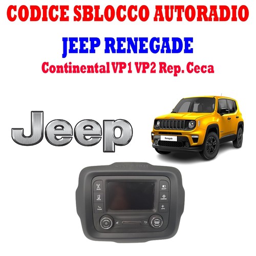 Codice sblocco autoradio - sblocco,